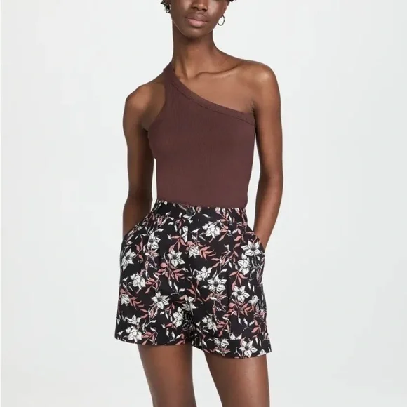 NWT Rag & Bone Ivy Printed Linen Shorts Size 0 - Picture 5 of 15